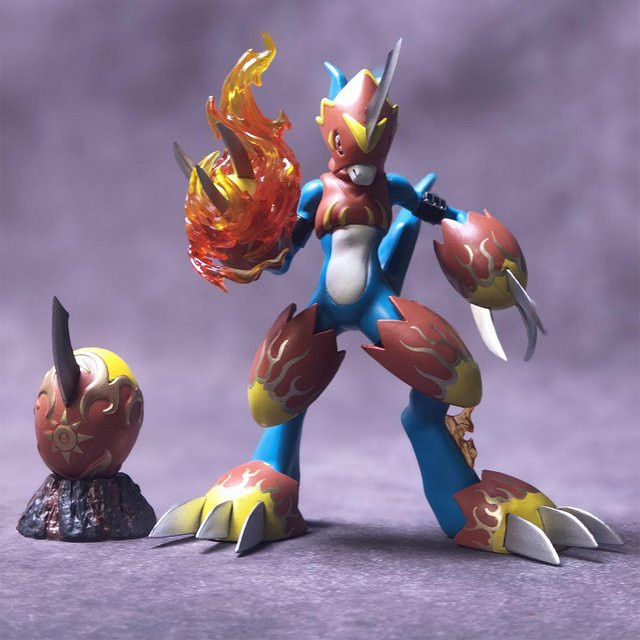 Digimon Adventure Flamedramon GK Kampfstatue, Puppe, ab 14 Jahren - Bild 1