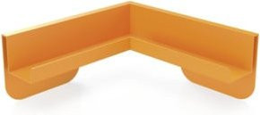 Magnetoplan Eck-Ablageleiste für Infinity Wall in Melonengelb RAL 1028 - Bild 1