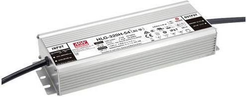 MEAN WELL MW LED-Treiber 320W 48V 6.7A IP67 Silber Aluminium nicht dimmbar - Bild 1