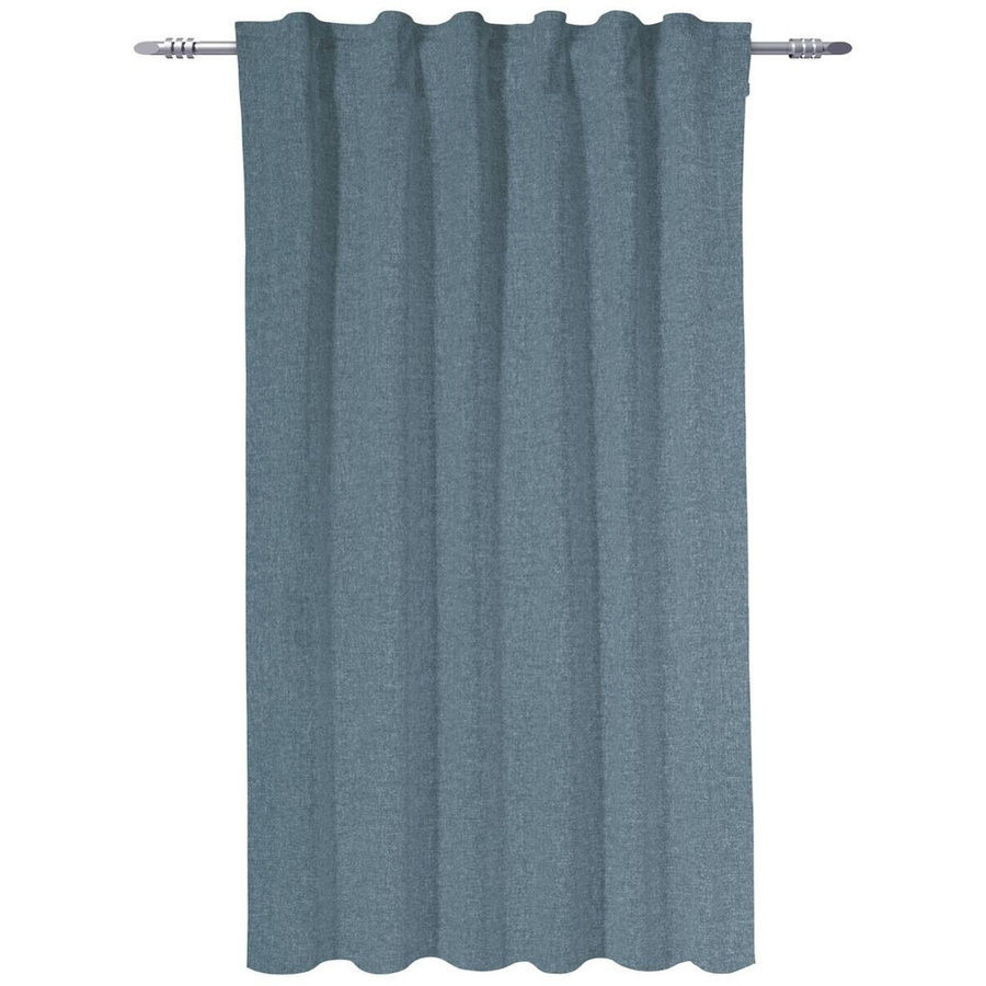 Kombivorhang Ulrich von POCO in Blau, B: 135 cm, H: 175 cm - Bild 2