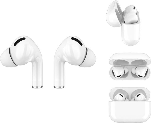 LEICKE Twin Mini Pro 3 True Wireless In-Ear Kopfhörer mit Bluetooth 5.0 und Ladestation in Weiß - Bild 1