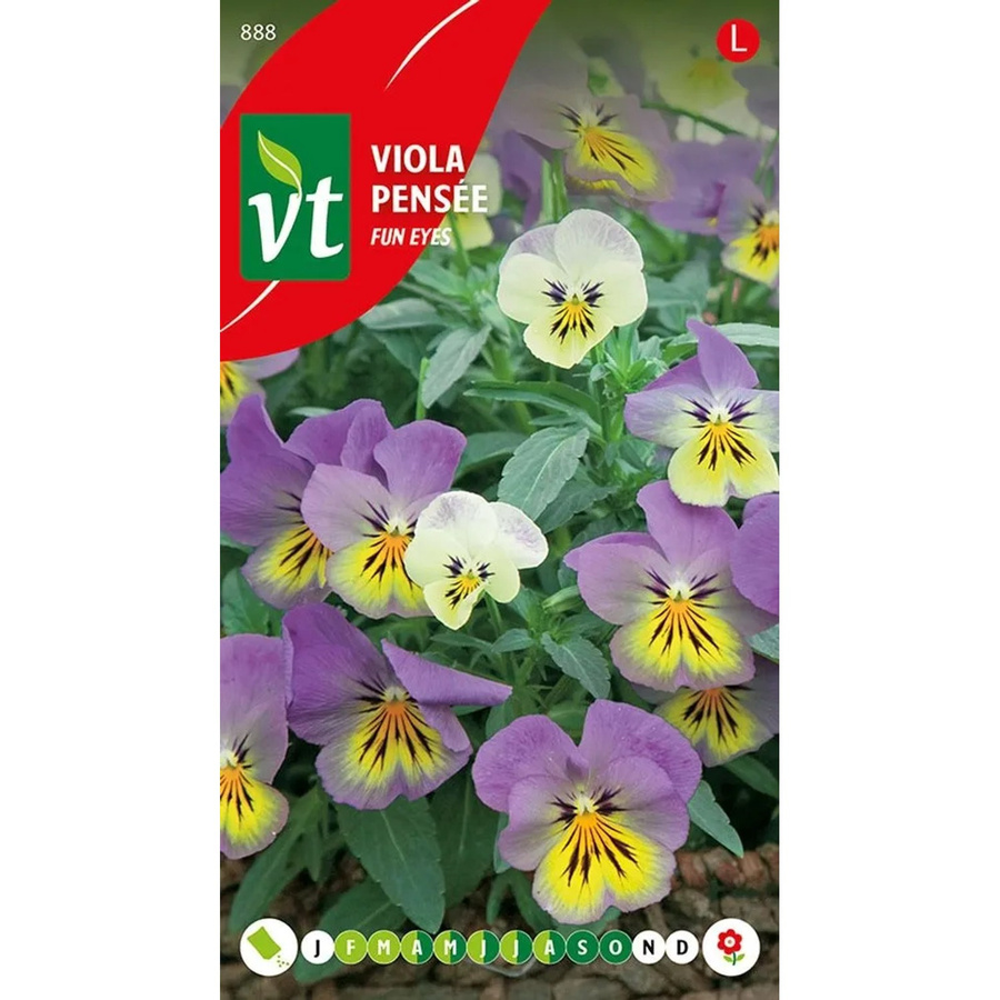 Arborix Mini-Augen Samen für kleine Blüten, 0,2 g - Bild 2