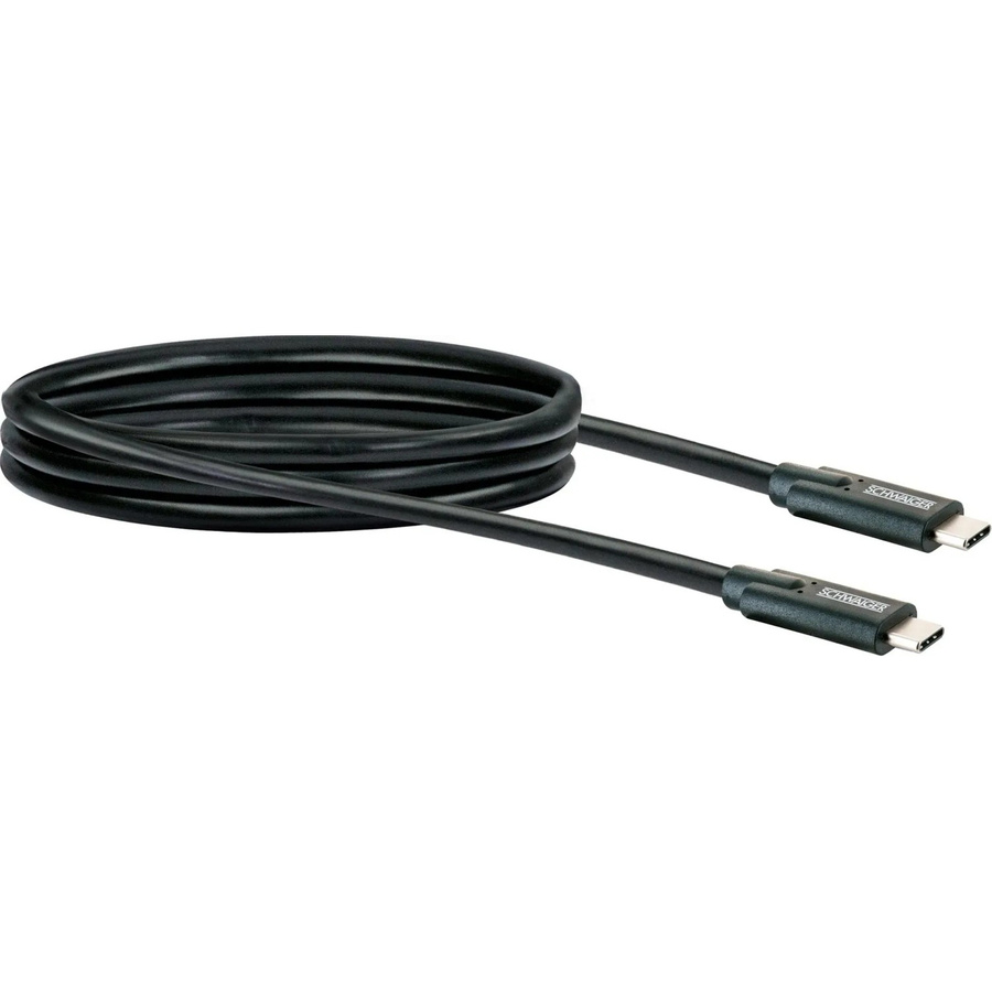 Schwaiger USB 3.2 Anschlusskabel USB-C in Schwarz, Länge: 2 m - Bild 2
