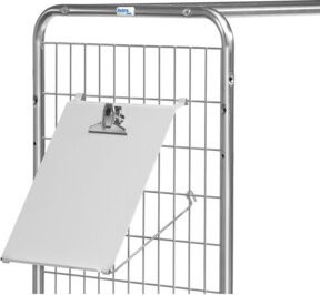 fetra Schreibtafel aus Stahlblech in RAL 7035n - Bild 1