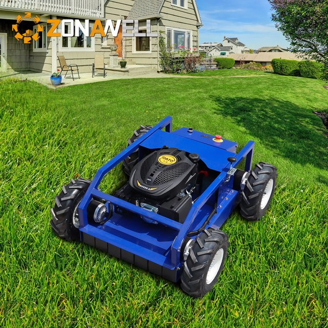Automatischer Mähroboter ZONAWELL in Blau für bis zu 1500 m2 mit 500 mm Schnittbreite und 5 km/h Geschwindigkeit - Bild 1