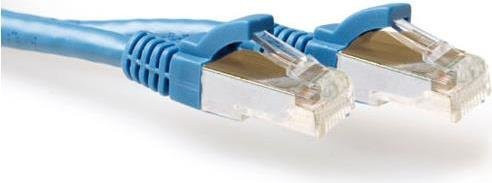 ACT Cat6a SFTP Patchkabel mit RJ45-Steckern, Blau, Länge: 25 m - Bild 1