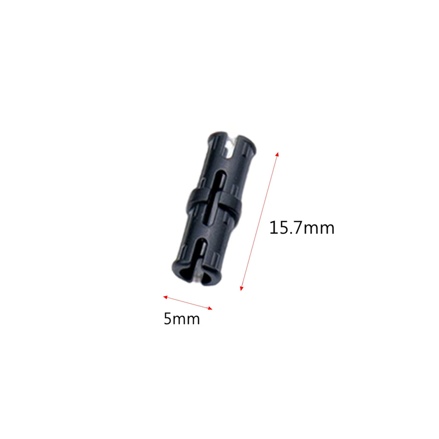 Brilliant Deer Verbinder 1x2 Pin-Steine, Nachfüllpack, 100 Stück, Schwarz - Bild 5