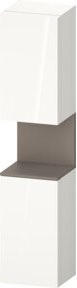 Duravit Hochschrank Qatego in Weiß Matt mit 2 Türen, B/T/H: 40 x 36 x 176 cm - Bild 1