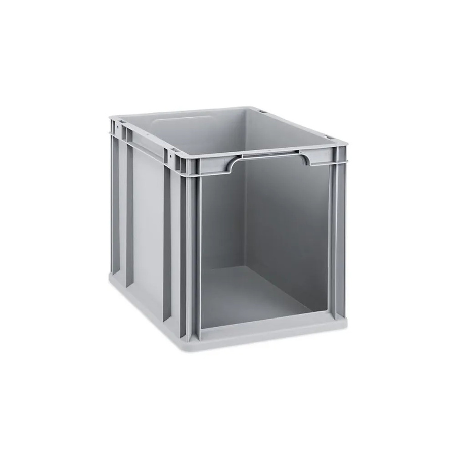 PROREGAL Eurobox NextGen Store Eurobehälter mit offener Front in Grau, H x B x T: 32 x 30 x 40 cm - Bild 2