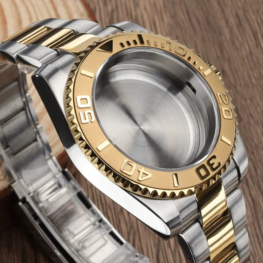Uhrenarmband Edelstahl, Gold, Klassisch - Bild 2