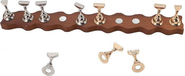 Koogeelife Nagel Präsentationsständer, 10 Stück, brown, Unisex - Bild 1