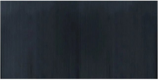 vidaXL Teppich Rechteckig Grau aus Bambus und Polypropylen B: 100 cm, L: 200 cm - Bild 1