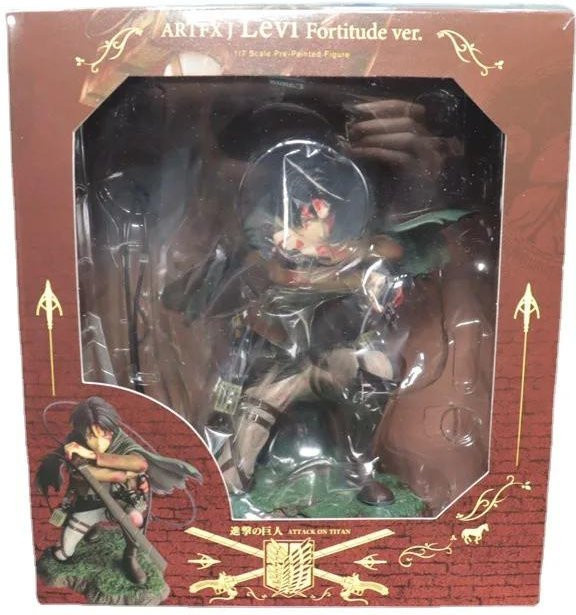 Yiran toy 1 Attack on Titan Levi Actionfigur PVC 18cm - Bild 1