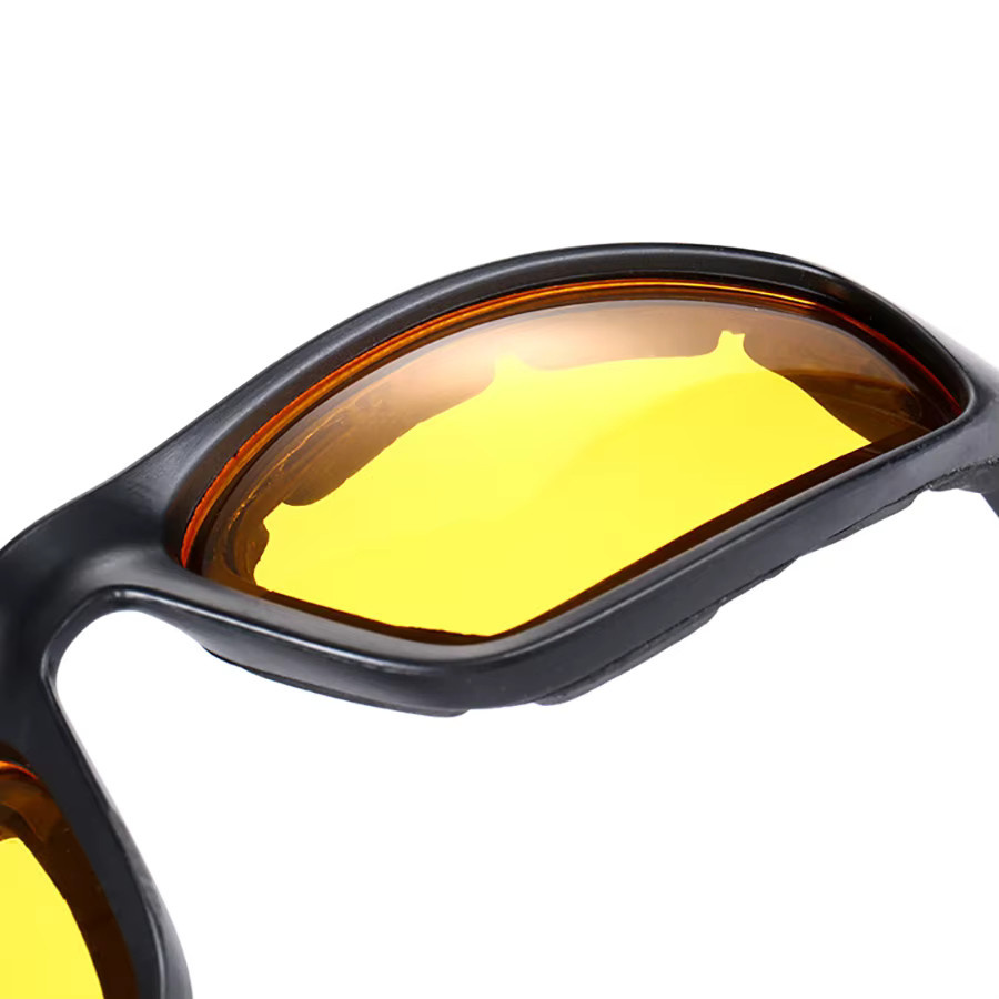 leeyongin Sonnenbrille Aviator, Vollrand, Kunststoff, schwarz - Bild 3