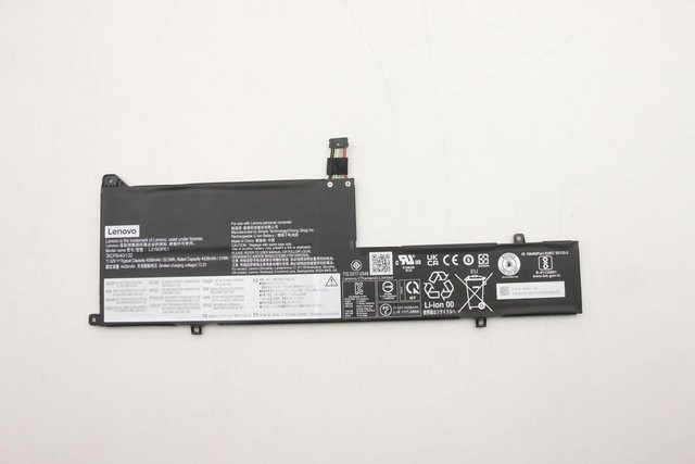Lenovo Ersatzakku 3-Zellen 52,5Wh 11,52V L21M3PE1 SP/L Schwarz - Bild 1