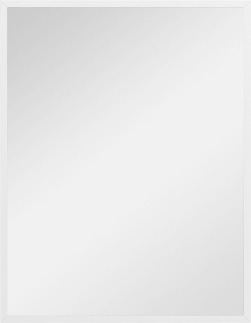 HOMCOM Wandspiegel Rechteckig Weiß B: 70 cm, H: 90 cm - Bild 1