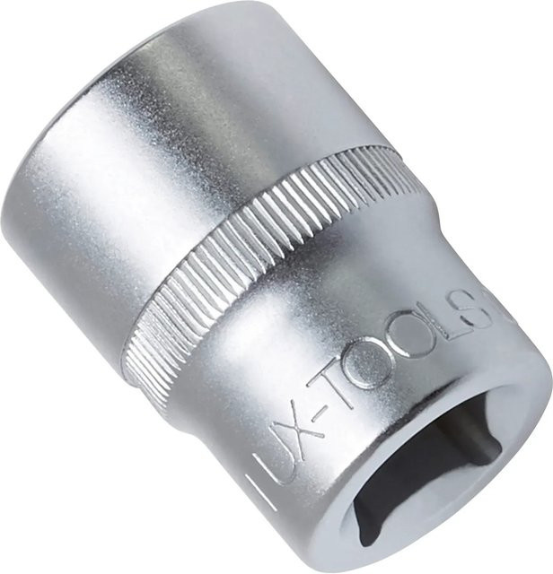 LUX-TOOLS Stecknuss 21 mm aus Chrom-Vanadium in Silber mit 1/2 Zoll Antrieb - Bild 1