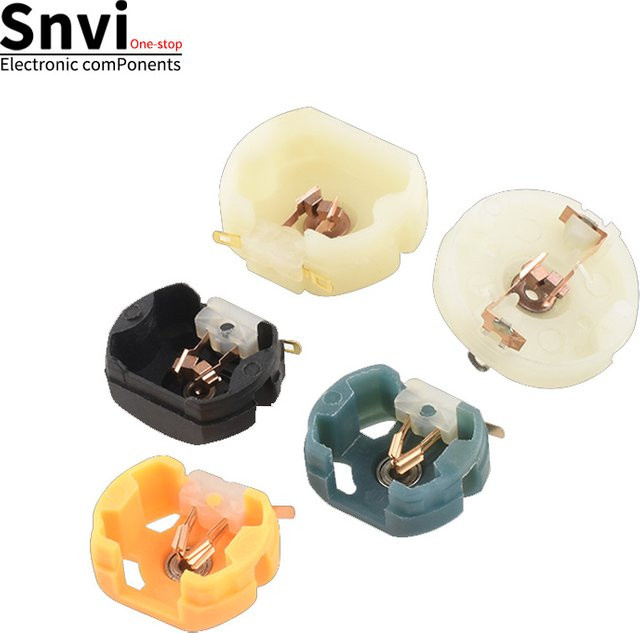 SNVI Upgrade-Teile für 4-WD-Fahrzeuge 130-Motor: Hintere Abdeckung für Bürsten, Kohlebürsten, Kugellager und Wärmeableitung mit offenem Fenstermotor in Schwarz und Multicolour - Bild 1
