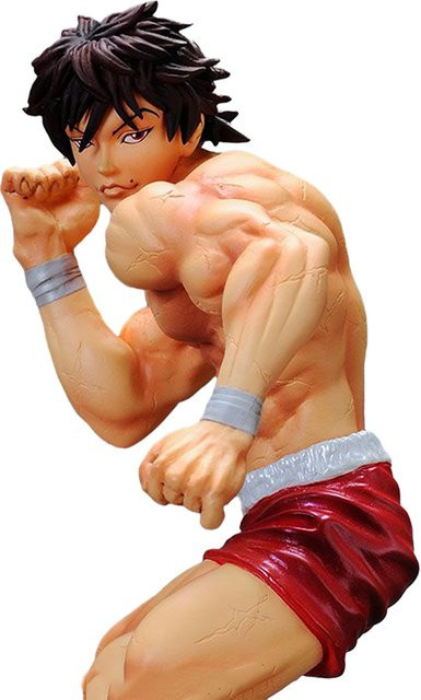 Bandai Baki die Grappler Hanma Baki und Hanma Yujiro Actionfiguren, PVC - Bild 1