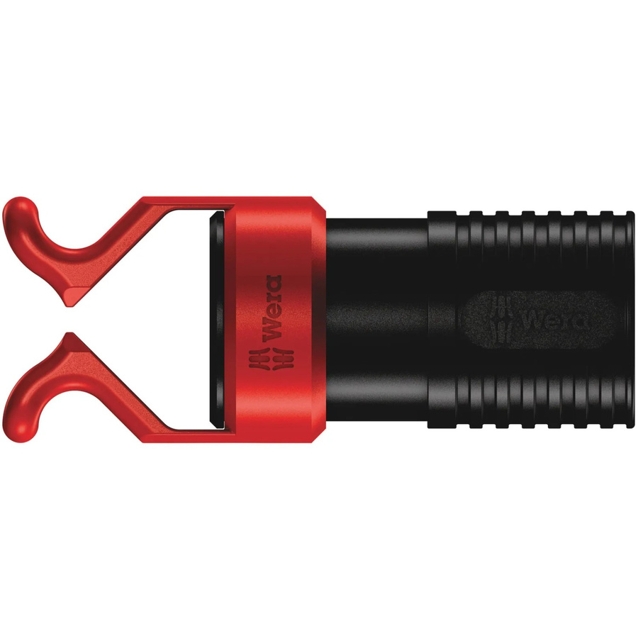 Wera Schraubkralle 1441 Bit-Halter in Rot für Schraubendreherklingen und lange Bits mit Festhaltefunktion, 4,5 - 6 x 41 mm - Bild 2