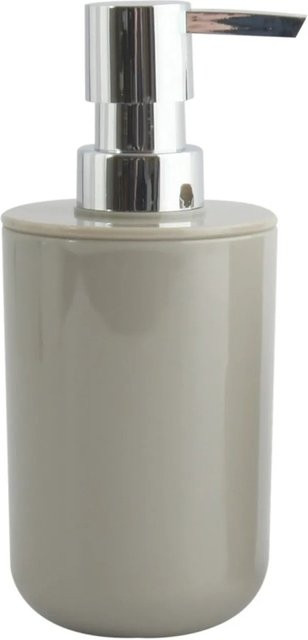 MSV Seifenspender Inagua aus Polystyrol in Taupe, Höhe: 16 cm, Durchmesser: 7,2 cm - Bild 1