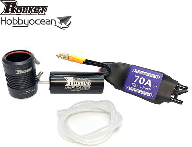 Traxxas Motor 70A ESC Wasserkühlung für RC Boot Auto - Bild 1