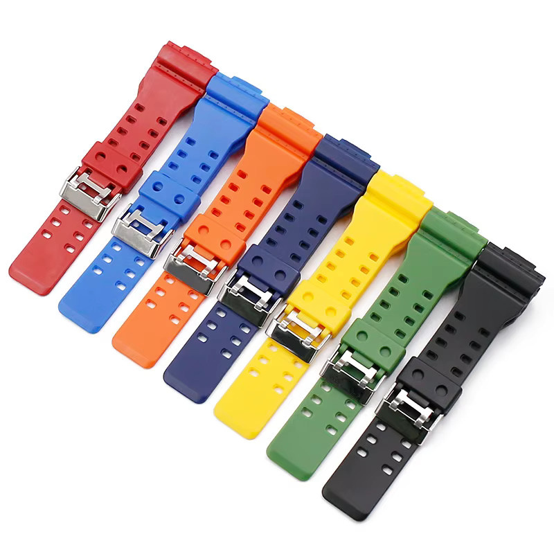 Casio Uhrenarmband, Harz, Schwarz, Unisex - Bild 2