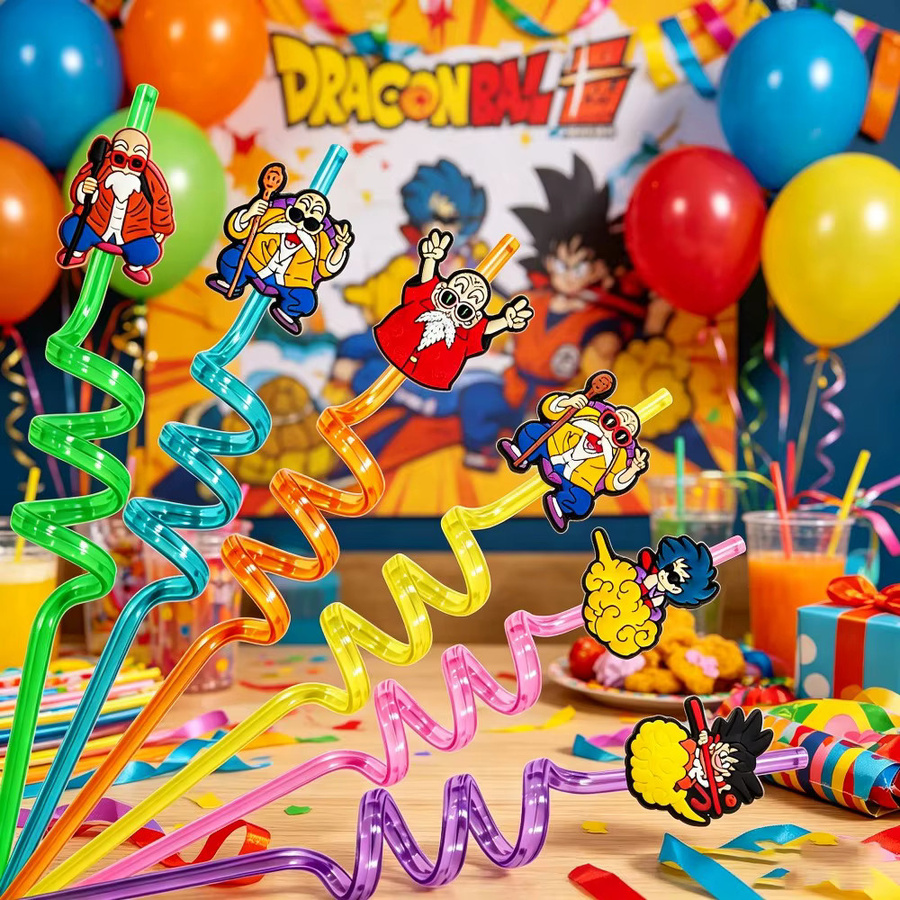 Bandai Dragon Ball Z Wiederverwendbare Strohhalme - Bild 2