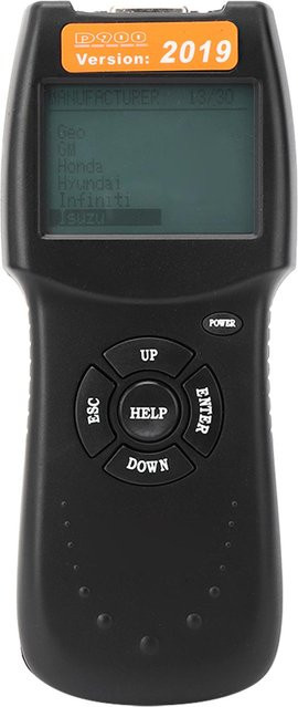 Fishine Universal Auto Fehler Code Reader D900 CANBUS OBD2 Scanner Diagnose Werkzeug 2019 Version grau - Bild 1