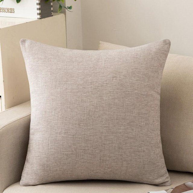 Dekorativer Kissenbezug von JMG Clothing aus Leinen-Baumwollmischung in Beige, B/H: 40 x 60 cm - Bild 1