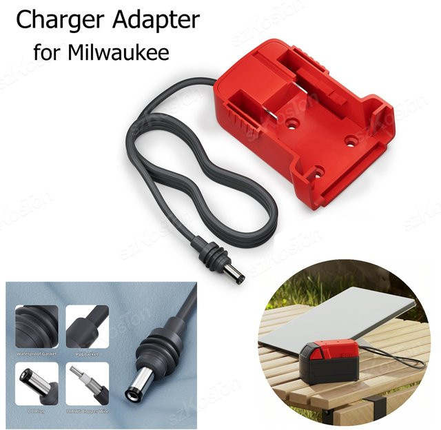 Starlink Mini Ladegerät Adapter auf DC-Strom mit 1 m Kabel für Milwaukee Akku von ouliluye - Bild 1