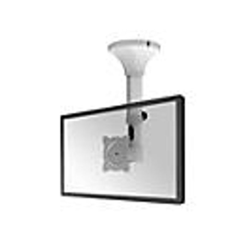 Neomounts FPMA-C025SILVER TV-Deckenhalterung in Silber, neigbar und schwenkbar, VESA 75 x 75 mm - Bild 2