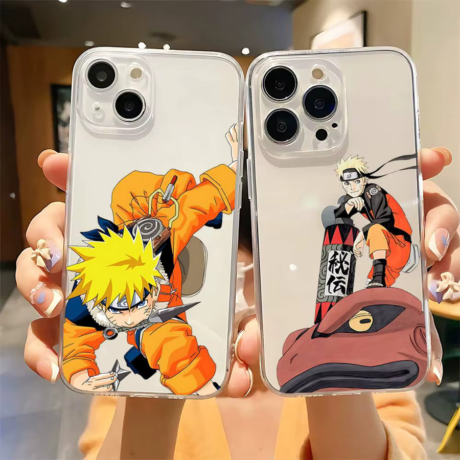 Transparente Naruto Anime Handyhülle für iPhone 17 16 15 14 13 12 11 Pro Max Plus X XR XS Max und Air - Bild 6