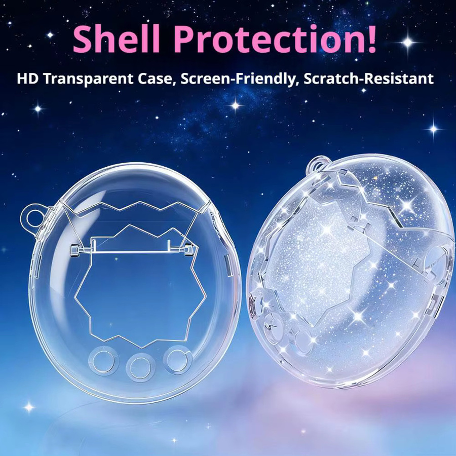 Tamagotchi Paradise Schutzhülle transparent für dein elektronisches Haustier-Spielzeug - Bild 1