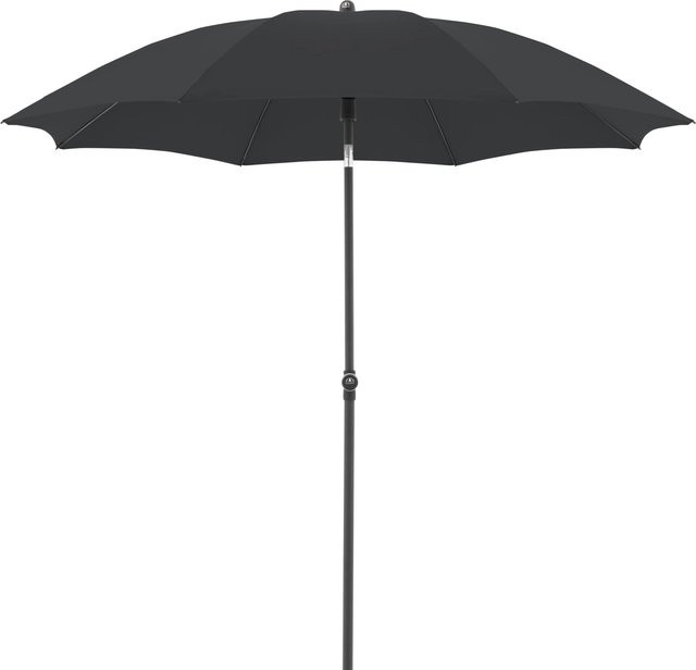 Doppler Balkonschirm Active Green Edition Anthrazit mit Knickfunktion Durchmesser: 208 cm - Bild 1