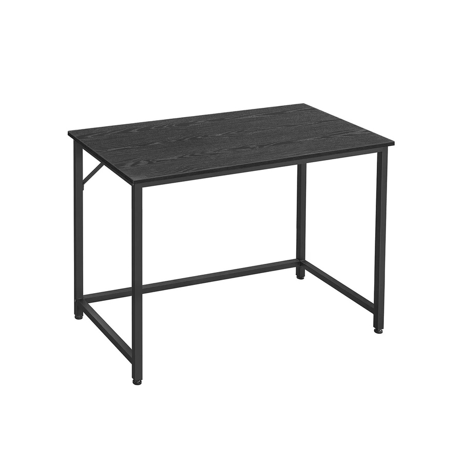 Vasagle Computertisch im Industrie-Design in Schwarz, B/T/H: 100 x 50 x 75 cm - Bild 2
