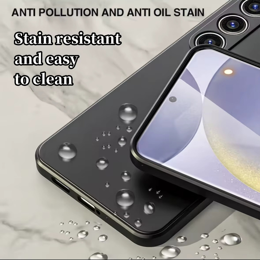 Stoßfeste Flüssigsilikon-Handyhülle für Samsung Galaxy A17 A56 A36 A16 A55 A15 in Schwarz und Lila - Bild 4