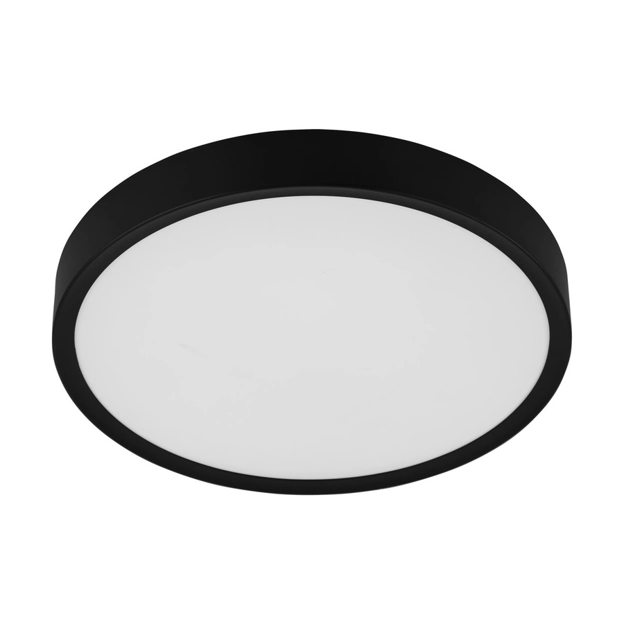 Eglo LED-Deckenleuchte Musurita in Schwarz-Weiß, rund, warmweiß - Bild 2