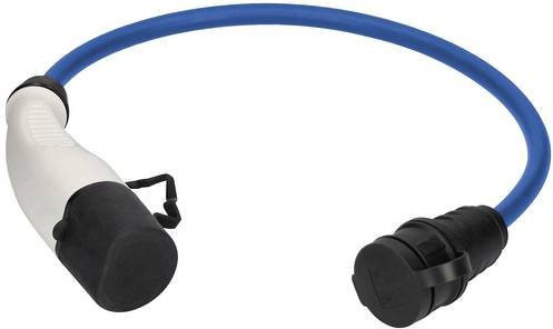 AS Schwabe 65131 eMobility Adapterkabel blau, Länge: 0,5 m - Bild 1