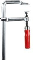 Bessey Ganzstahl-Schraubzwinge classiX GS 400/120 in Silber und Rot - Bild 1