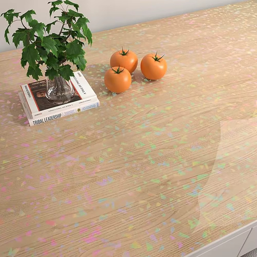 10 Blatt holografisches Diamant-Aufkleberpapier in A4, transparent und wasserfest, selbstklebende Vinyl-Aufkleberbögen für Tintenstrahl- und Laserdrucker - Bild 3