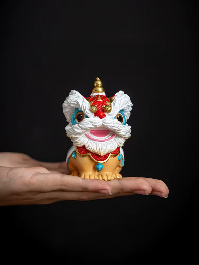 China-Chic Tea Pet Desktop-Dekoration im orientalischen Stil, Mehrfarbig - Bild 2