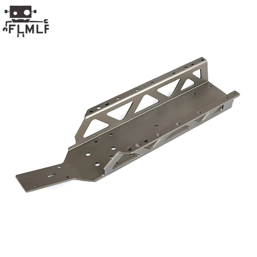 FLMLF Rc Auto Motoren Metall Hauptrahmen Chassis, Orange - Bild 2