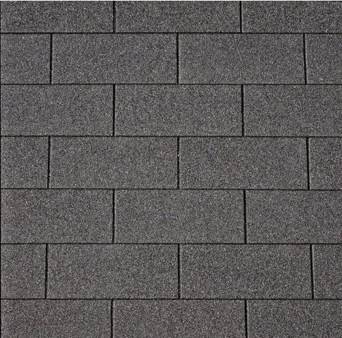RENOVO Bitumen Dachschindeln in Schwarz und Anthrazit, 2 m² - Bild 1