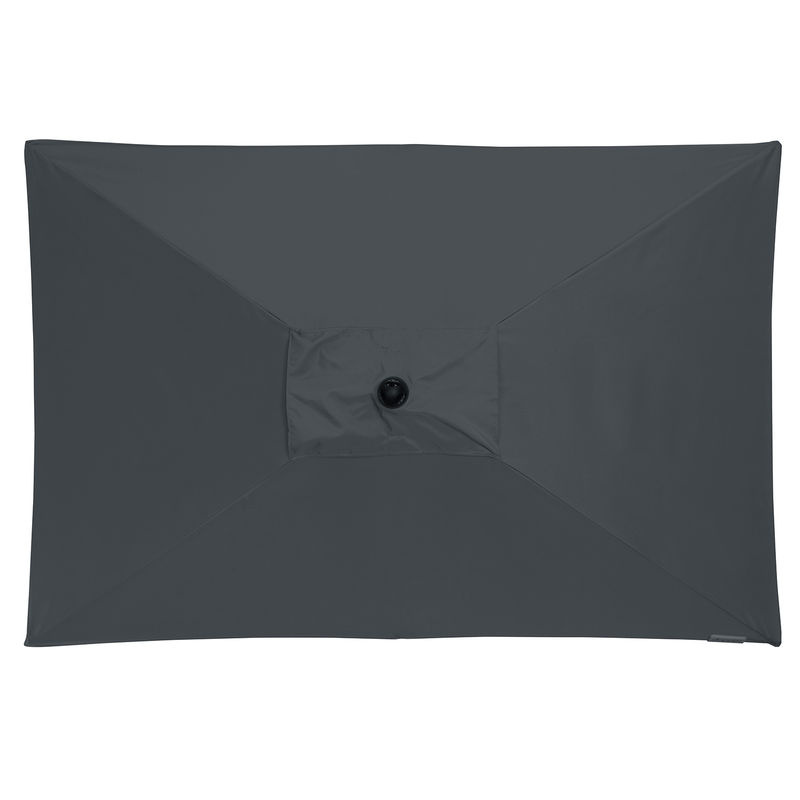 Doppler Mittelmastschirm Active in Anthrazit mit UPF 50+ Sonnenschutz, B/T/H: 140 x 210 x 233 cm - Bild 3