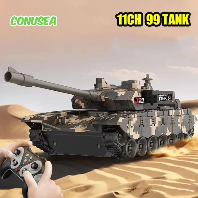 CONUSEA Rc Kampfpanzer 99 Modell, ferngesteuert, Fahrzeug - Bild 1