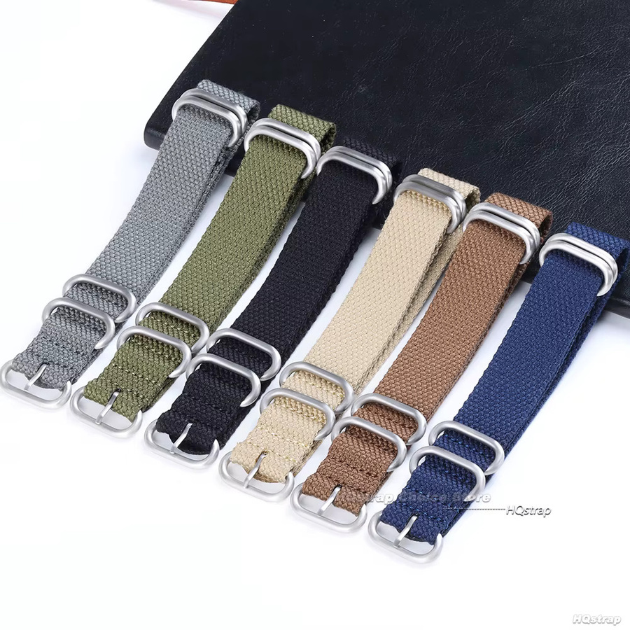 HQstrap Uhrenarmband Textil/NATO, Herren, 20 mm, 22 mm - Bild 1