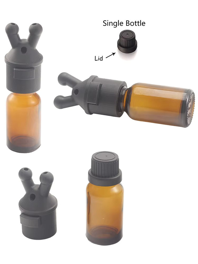 South Moon Ätherische Öl Inhalationsflasche, 15 ml, Leere Spenderflasche - Bild 3