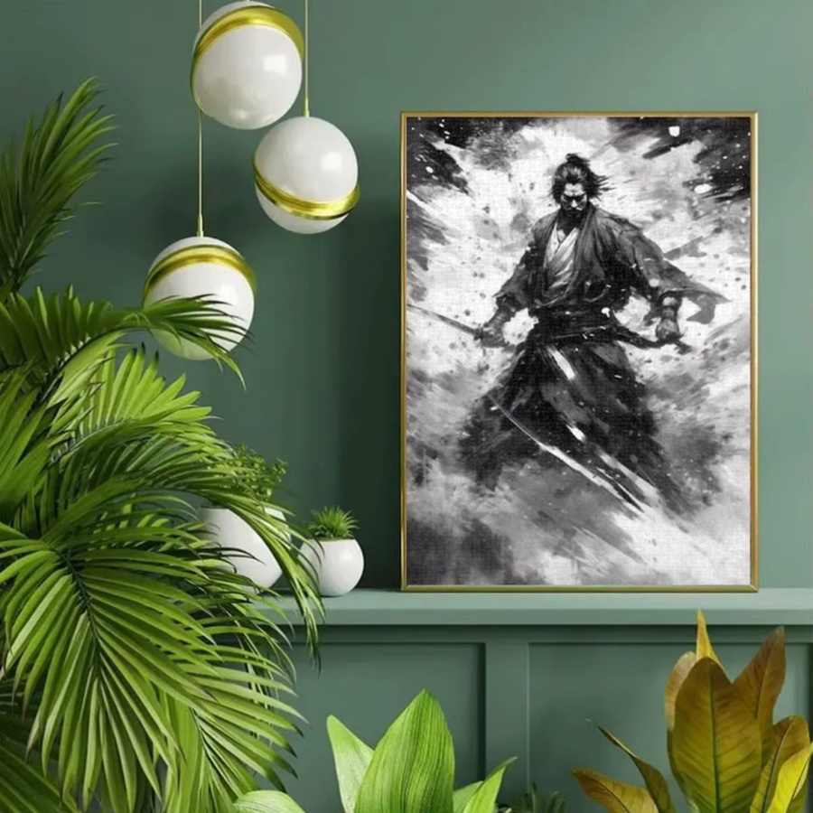 AZNM Samurai-Krieger-Puzzle, Fantasy, 1.001 Teile - Bild 2
