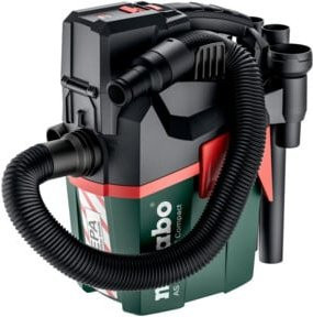Metabo AS 18 HEPA PC Compact Nass-/Trockensauger mit 6 l Behälter und manueller Filterreinigung ohne Akku - Bild 1